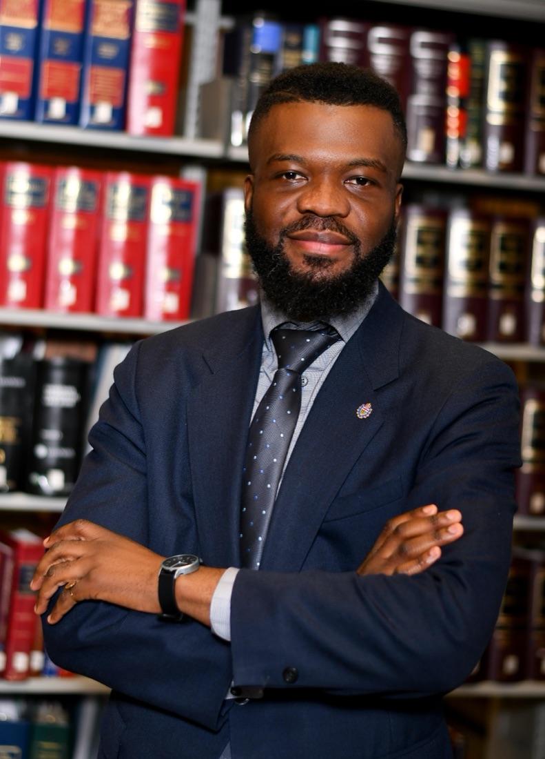 Portrait of JRD Kwilu, Founder of Kwilu Law Chamber